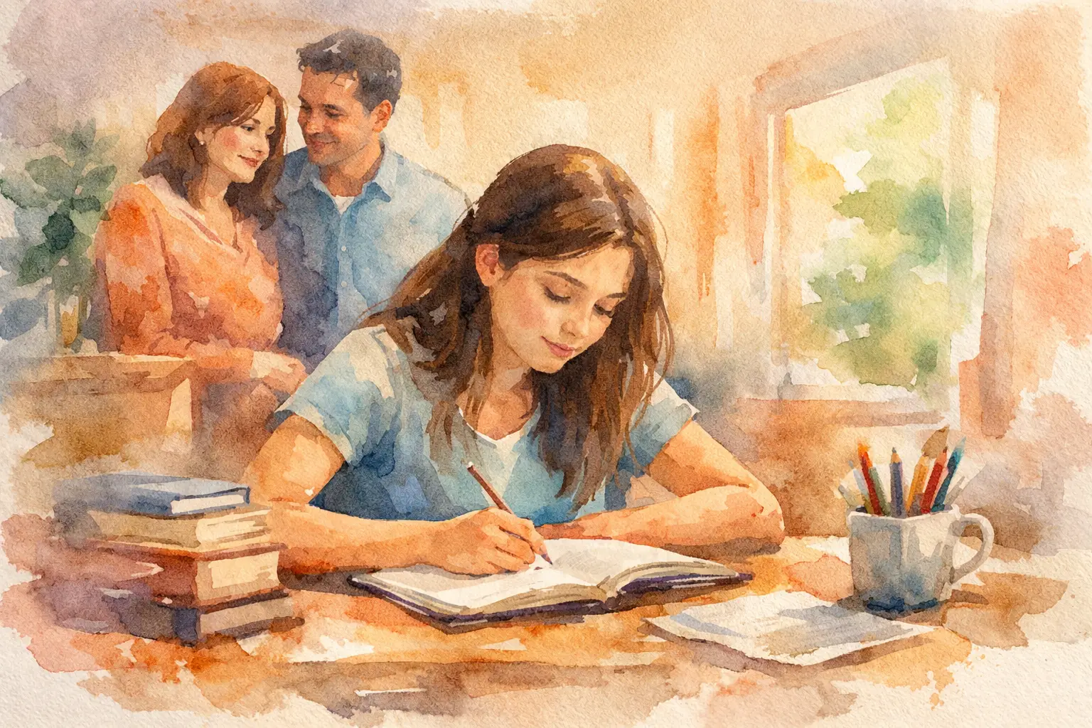 How Parents Support Teen Writing at Home